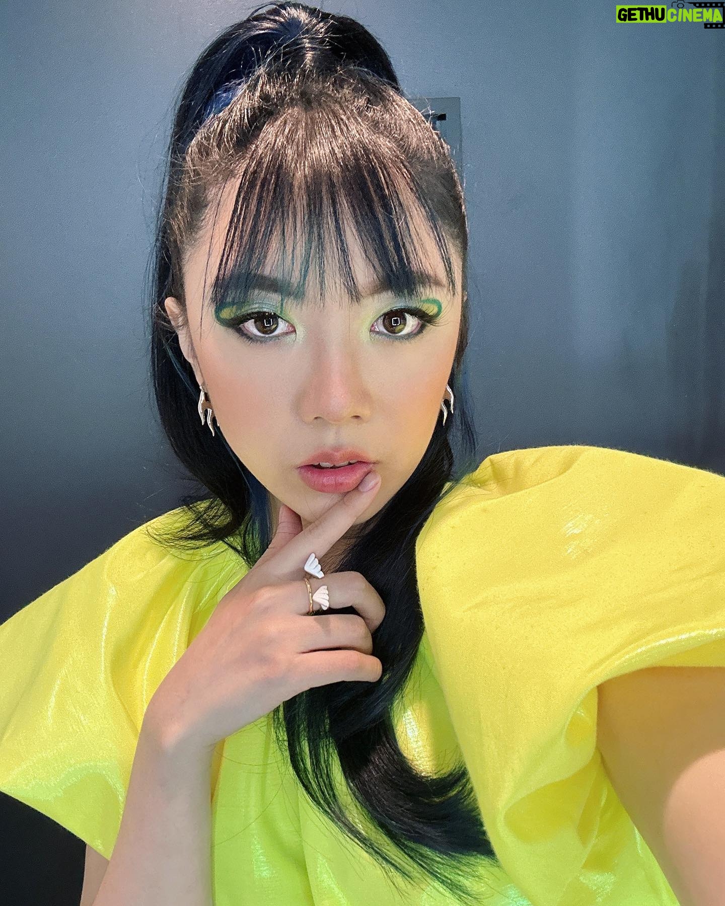 Lily Ki - 139.1K Likes - I never posted this but it was from a photoshoot months ago. The eye make up was so cool!!