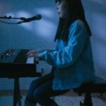 Lily Ki Instagram - first irl music video!! blue heart 💙 link in bio~