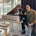 Lily Ki Instagram - went to Vancouver and ate food and played piano!!!!