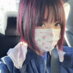 Lily Ki Instagram - it’s not exactly what i wanted (too short and i wanted a purple/magenta ombré 🥲) but it’ll grow on me. hahaha. get it. cause hair grows #millenialhumor #tHAIRwasaneffort #michaelreevesfan #haircut