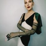 Lily Rabe Instagram - Last weekend, we had the privilege of spending the evening celebrating someone who inspires me and so many others so profoundly as an artist, as a mother, and human being. The evening was moving and magical and exhilarating, just as she is. Thank you @nicolekidman and @americanfilminstitute for having us. And thank you @rodarte and @leithclark for one of the most special dresses I’ve ever worn. And Meryl for the best hug.