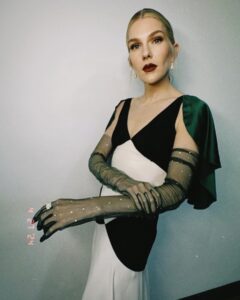 Lily Rabe Instagram - Last weekend, we had the privilege of spending the evening celebrating someone who inspires me and so many others so profoundly as an artist, as a mother, and human being. The evening was moving and magical and exhilarating, just as she is. Thank you @nicolekidman and @americanfilminstitute for having us. And thank you @rodarte and @leithclark for one of the most special dresses I’ve ever worn. And Meryl for the best hug.