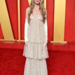 Lily Rabe Instagram – ✨Vanity Fair✨
styled by @leithclark in vintage @marcjacobs. Thank you @vanityfair and @radhikajones and my 🤍 for a wonderful night. 
 
Hmu by @claytonhawkins ✨ and @marywilesmakeup ✨

#VanityFairOscarParty #VFOscars #MarcJacobs