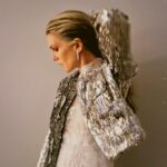 Lily Rabe Instagram - Silver sequins and white lace forever. One of my all time favorites @juliedelibran