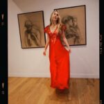 Lily Rabe Instagram – The night before (the night before) in a @rodarte dress I loved so much I was dancing in the living room … @mptf #EveningBefore
Styling: @leithclark
Hair: @claytonhawkins
Makeup: @sarahuslan
💃🏼: @rodarte
👠 and 👛 : @jimmychoo
💍: @margosiegelpr @effyjewelry @untamedpetals
