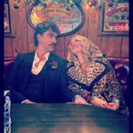 Lily Rabe Instagram – This was a great night. I love you @claytonhawkins and @sarahuslan. I love my date and the Rustic. And mozzarella sticks. 👛👛👛