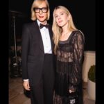 Lily Rabe Instagram - The sparkliest night with @rogervivier celebrating the brilliant @gherardofelloni, hosted by 👑 👑 @laurabrown99 and @kiernanshipka. (And thanks to my gorgeous seatmates @evaquirrenbach, @inesdelafressangeofficial and @bellaheathcote for the effervescent chat and caviar ✨) 👠 👛 @rogervivier 👗 @batshevadress 💎 @anitakojewelry 💄 @sarahuslan 💇‍♀️ @e_mendez