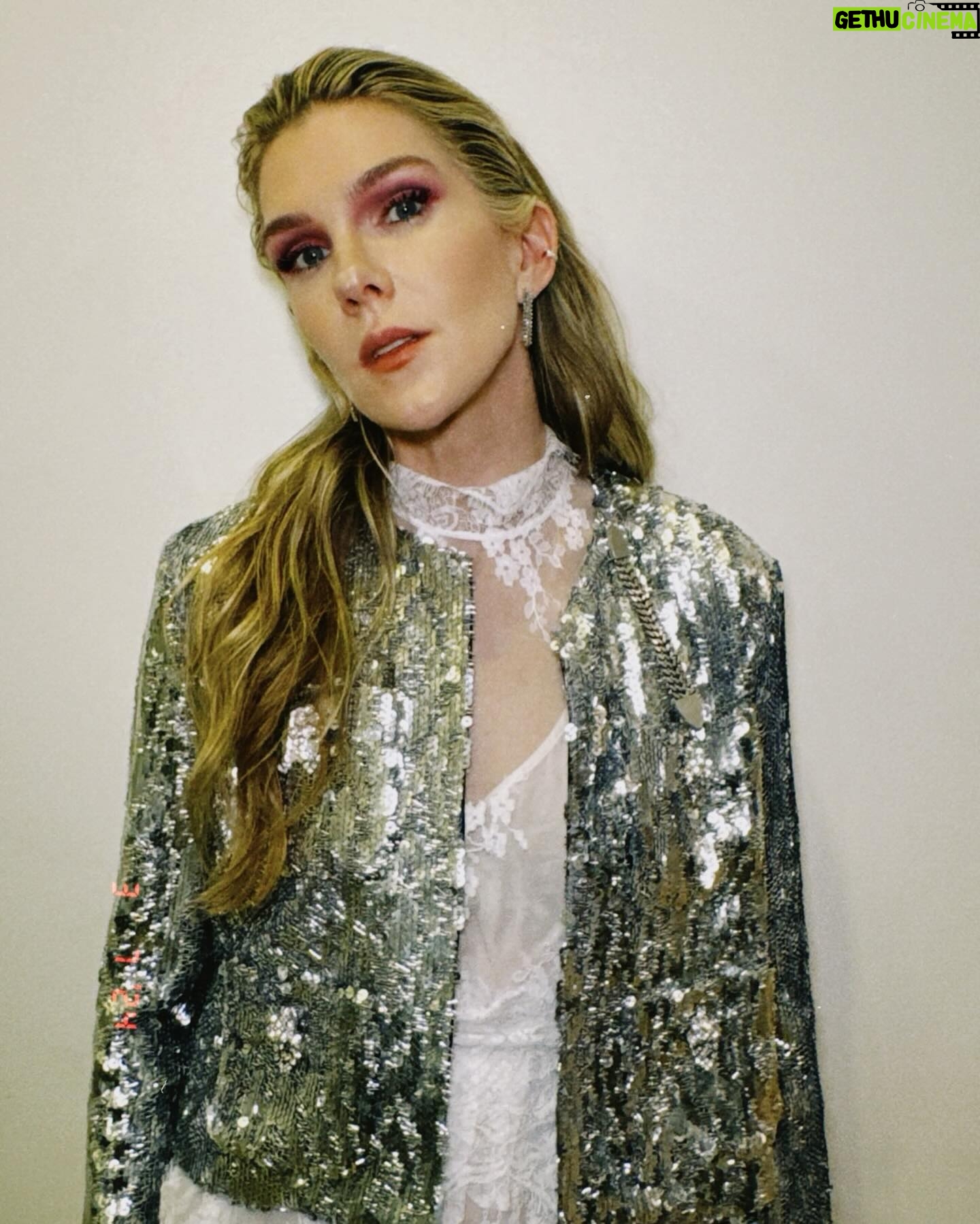 Lily Rabe Instagram - Silver sequins and white lace forever. One of my all time favorites @juliedelibran