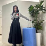 Lim Ji-yeon Instagram - I love BLUE rimowa thanks @rimowa