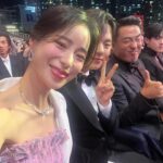 Lim Ji-yeon Instagram - 부산의 밤은 아름다워요👐 감사합니다 # Asia Contents Awards & Global OTT Awards