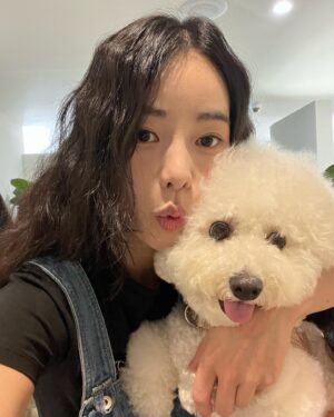 Lim Ji-yeon Instagram - 소예네 아가 포포랑😝