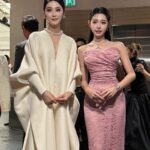 Lin Min-Chen Instagram - 又到了追星時刻❤️❤️昨日好多小確幸 當我奔向梁朝偉大神的時候 他竟對我說 有看過我演的飯戲攻心！！然後我就比招牌動作🤟🏻🤟🏻給他 但沒有勇氣請他和我一起做 還有仙女下凡的范爺🥹🥹 再次感謝亞洲電影大獎的邀請 小女子昨日玩的甚是開心🥳❤️ @bulgari #BVLGARI #BVLGARIHK #BvlgariJewellery #Serpenti #Divasdream #Fiorever Styled by @hazel_lcm Gown, bag: @dolcegabbana Heels: @louboutinworld Hair： @chau.matt