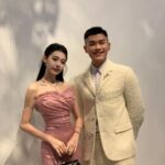 Lin Min-Chen Instagram - 又到了追星時刻❤️❤️昨日好多小確幸 當我奔向梁朝偉大神的時候 他竟對我說 有看過我演的飯戲攻心！！然後我就比招牌動作🤟🏻🤟🏻給他 但沒有勇氣請他和我一起做 還有仙女下凡的范爺🥹🥹 再次感謝亞洲電影大獎的邀請 小女子昨日玩的甚是開心🥳❤️ @bulgari #BVLGARI #BVLGARIHK #BvlgariJewellery #Serpenti #Divasdream #Fiorever Styled by @hazel_lcm Gown, bag: @dolcegabbana Heels: @louboutinworld Hair： @chau.matt