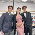 Lin Min-Chen Instagram - 又到了追星時刻❤️❤️昨日好多小確幸 當我奔向梁朝偉大神的時候 他竟對我說 有看過我演的飯戲攻心！！然後我就比招牌動作🤟🏻🤟🏻給他 但沒有勇氣請他和我一起做 還有仙女下凡的范爺🥹🥹 再次感謝亞洲電影大獎的邀請 小女子昨日玩的甚是開心🥳❤️ @bulgari #BVLGARI #BVLGARIHK #BvlgariJewellery #Serpenti #Divasdream #Fiorever Styled by @hazel_lcm Gown, bag: @dolcegabbana Heels: @louboutinworld Hair： @chau.matt