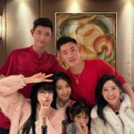 Lin Min-Chen Instagram – 一早就帶全家人去看戲戲 #飯戲攻心2 🤟🏻🤟🏻 看完好想直接衝去前面順便謝個票😆😆

除夕家人一到香港就帶他們去撈魚生 初一看完電影就再回去 @lawryshk 吃好料 每天都吃得好滿足💕💕