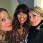 Linda Cardellini Instagram - Last day of shooting @deadtome #season2 today. THANK YOU to the brilliant and incredible #christinaapplegate & @thelizfeldman for everything every day. I love you both. ❤️ PS- We are very excited for everyone to see what we have been doing...😲🤗