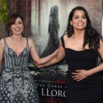 Linda Cardellini Instagram - So much fun last night at the premiere of @lalloronamovie with these wonderful and talented people. 🖤 You can see it this weekend! 🍿😱 #lallorona #raymondcruz @mari_mari_sol @wayuuprincess