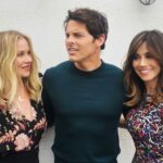 Linda Cardellini Instagram - @deadtome @netflix press day💥 @james_marsden #christinaapplegate