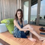 Linda Chung Instagram - These are my hubby’s favourite pictures of me. He likes me with no makeup. 🐭🦋🐳🐢 @ClubMedFinolhu #clubmed #clubmedhk @qicomms @imphoebeyuen