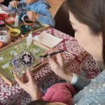 Linda Chung Instagram - First time making Turkish Mosaic Lamps. 💡🩵🌈⭐️ What a wonderful workshop in Vancouver! @easyfundiy.ca