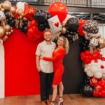 Lindsay Arnold Instagram - SURPRISE 30th BDAY PARTY✨✨ Still cannot believe we managed to pull off a surprise 30th casino night party for Sam and his cousin @kylecusick 😂 it was no easy task keeping it from them but it turned out perfect and I'm so proud of us @rach.cusick 👏🏼 would not have been possible without all of the incredibly talented people who contributed to the amazing party! Event design, planning, and coordination: @kenziesevents Venue: @thewildoak Photography/videography: @ambitcreative Balloons and backdrops: @partyfunutah Marquee "30": @litletters_utah Cake: @meganfaulknerbrown Florals: @brittney.designs Candy buffet: @kenziesevents and @zurcherspartystore Custom desserts: @_confettipop French Macarons: @mckenziesmacarons Cake bites/candy: @sweettoothfairy Royal Icing cookies: @sugar_brink Casino rentals: @commoncentscp Corn dog truck: @thecorndogcompany_ut #surpriseparty #30thbirthdayparty #casinoparty