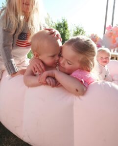 Lindsay Arnold Instagram - Our little June bug 🥹🫶 my baby turns 1 tomorrow and we had the best time celebrating her a little early before heading out of town! #firstbirthdayparty #birthdayparty #babygirl