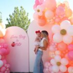 Lindsay Arnold Instagram – Our little June bug 🥹🫶 my baby turns 1 tomorrow and we had the best time celebrating her a little early before heading out of town! 

#firstbirthdayparty #birthdayparty #babygirl