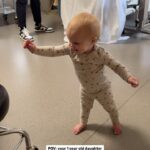 Lindsay Arnold Instagram – Our Junie girl is growing up way too fast 🥹🥹 

#babygirl #babywalking #momsofinstagram