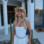 Lindsay Arnold Instagram – Stagecoach day 3 ❤️ best weekend with @tartecosmetics @nuuds and the most incredible group feeling so grateful 🫶

#stagecoach #cowgirlvibes #countrymusic