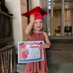 Lindsay Arnold Instagram - 1st year of Preschool graduation for our Sagey girl 🫶 #preschool #preschoolgraduation #toddlermom