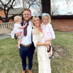 Lindsay Arnold Instagram - Happy Easter 🐣💕 I'm so grateful for our Savior this Easter Sunday, because of Him I get to be with my family forever 🫶 Side note- is the last slide a glimpse into our future? Sam and his girls 😉 #happyeaster #eastersunday #family