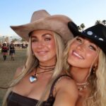 Lindsay Arnold Instagram - Stagecoach day 1 🫶 so grateful to be here w/ @tartecosmetics & @nuuds 💕 Styled by @norbergstyling 🫶 #stagecoach #stagecoachday1 #countrygirl