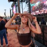 Lindsay Arnold Instagram - Stagecoach day 1 🫶 so grateful to be here w/ @tartecosmetics & @nuuds 💕 Styled by @norbergstyling 🫶 #stagecoach #stagecoachday1 #countrygirl
