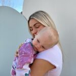 Lindsay Arnold Instagram - June 🫶 our girl is almost a year old and I truly cannot believe how fast time has flown by 🥹 we are so lucky to have our sweet Junie girl she makes every day so much brighter! She is busy as can be and wants to do everything her big sis does. She has been extra cuddly lately and it makes my heart so happy ❤️ we just love her so so much! #babygirl #1yearsold #girlmom