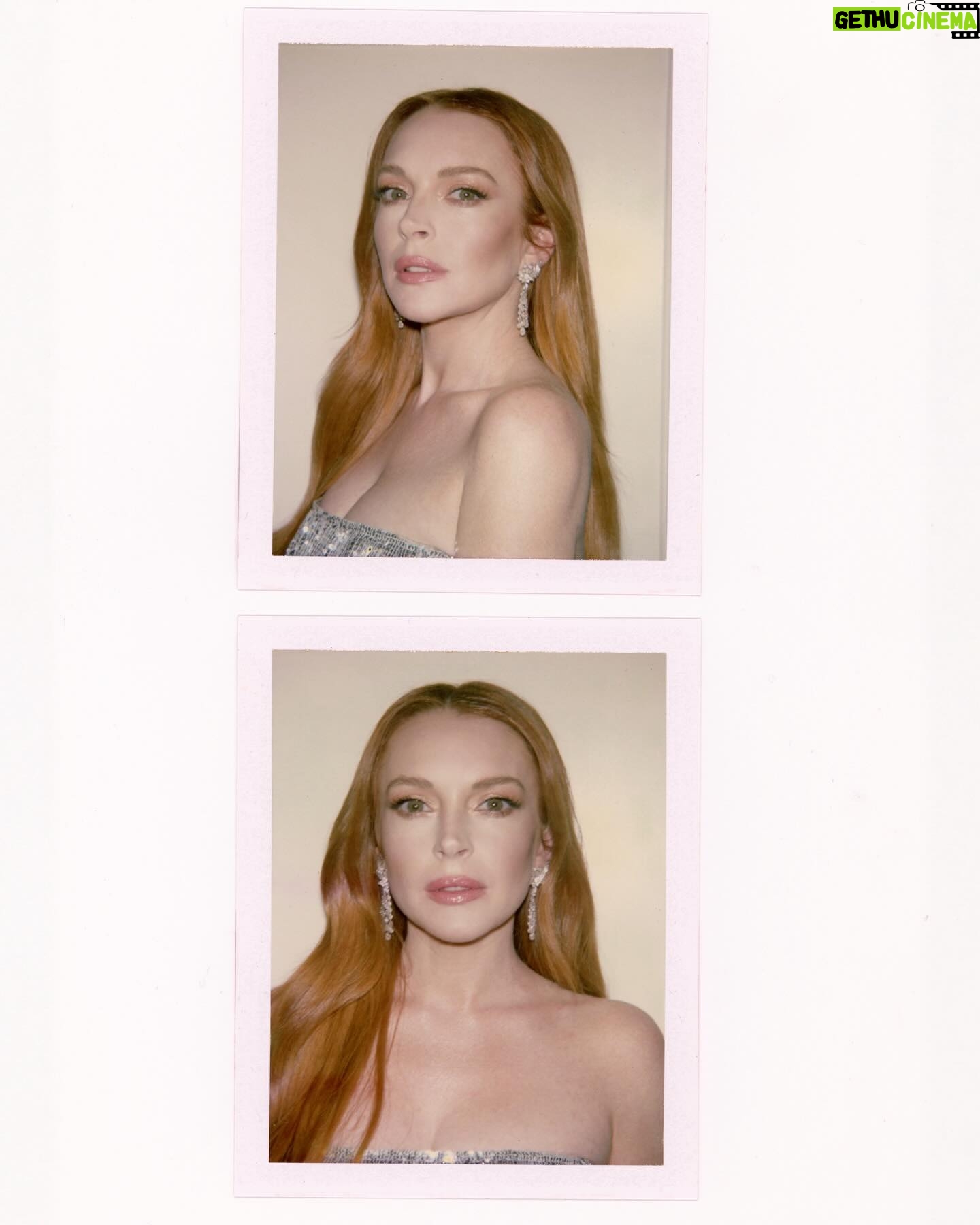 Lindsay Lohan Instagram - Thank you @balenciaga & @vanityfair for a wonderful time. ❤️ Styling: @marielhaenn & @robzangardi #randm Assisted by @jill_petry @iampaige @hannah.margeson Makeup: @manthony783 Nails: @eriishizu Hair: @daniellepriano Jewelry: @josephsaidianandsonsjewelry Dress: @balenciaga Photography: @davis.bates Vanity Fair Red Carpet Photographer: @iamjmccarthy