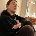 Lindsey Shaw Instagram - Sometimes, when I get nervous, I stick my hands under my armpits and then I smell them like this!