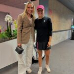 Lindsey Vonn Instagram – Man, I love tennis! It was my first time attending the Madrid Open and it did not disappoint! I had so much fun cheering on my friends and getting to spend some quality time with them as well. It was a win all around. 

Thank you to @mutuamadridopen , @danielahantuchova and @laureussport for the Hospitalty. 🙏🏻 I hope to come back some time soon.
