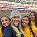 Lindsey Vonn Instagram - Women in sports is a movement, not a moment!! So proud of our team @utahroyalsfc and all of the women who are leading it. It’s an honor to support you as an owner! But honestly, I like the term investor better, because I love investing in women and my biggest goal is to empower them and the next generation! 💛 The path we are paving together will hopefully make the road easier for the ones who come after us. To be here with on opening day with our squad and to see their sheer determination and teamwork was so inspiring. We win or lose, together! Big thank you to the fans, the energy in the stadium was 🔥!! It was also incredibly special having our @lindseyvonnfoundation scholarship recipients on the field together at half-time 💛 and to announce our partnership. Together with the Royals, the Lindsey Vonn Foundation will be donating 25 tickets every home game to underserved girls in the community! 💪🏻 Thank you to Ryan Smith, David Blitzer and everyone in ownership who brought me into this team and have ignited the community! 🙏🏻 Together we can empower so many people and I am super excited for what our future holds both on and off the pitch 💛⚽🔥 Let’s GO!