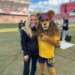 Lindsey Vonn Instagram - Women in sports is a movement, not a moment!! So proud of our team @utahroyalsfc and all of the women who are leading it. It’s an honor to support you as an owner! But honestly, I like the term investor better, because I love investing in women and my biggest goal is to empower them and the next generation! 💛 The path we are paving together will hopefully make the road easier for the ones who come after us. To be here with on opening day with our squad and to see their sheer determination and teamwork was so inspiring. We win or lose, together! Big thank you to the fans, the energy in the stadium was 🔥!! It was also incredibly special having our @lindseyvonnfoundation scholarship recipients on the field together at half-time 💛 and to announce our partnership. Together with the Royals, the Lindsey Vonn Foundation will be donating 25 tickets every home game to underserved girls in the community! 💪🏻 Thank you to Ryan Smith, David Blitzer and everyone in ownership who brought me into this team and have ignited the community! 🙏🏻 Together we can empower so many people and I am super excited for what our future holds both on and off the pitch 💛⚽🔥 Let’s GO!