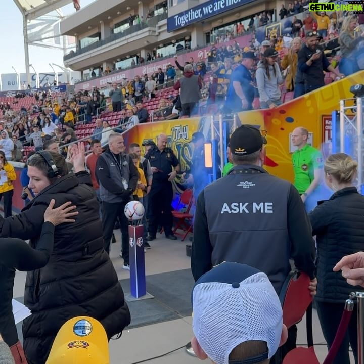 Lindsey Vonn Instagram - Women in sports is a movement, not a moment!! So proud of our team @utahroyalsfc and all of the women who are leading it. Itβs an honor to support you as an owner! But honestly, I like the term investor better, because I love investing in women and my biggest goal is to empower them and the next generation! π The path we are paving together will hopefully make the road easier for the ones who come after us. To be here with on opening day with our squad and to see their sheer determination and teamwork was so inspiring. We win or lose, together! Big thank you to the fans, the energy in the stadium was π₯!! It was also incredibly special having our @lindseyvonnfoundation scholarship recipients on the field together at half-time π and to announce our partnership. Together with the Royals, the Lindsey Vonn Foundation will be donating 25 tickets every home game to underserved girls in the community! πͺπ» Thank you to Ryan Smith, David Blitzer and everyone in ownership who brought me into this team and have ignited the community! ππ» Together we can empower so many people and I am super excited for what our future holds both on and off the pitch πβ½π₯ Letβs GO!