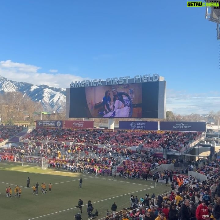 Lindsey Vonn Instagram - Women in sports is a movement, not a moment!! So proud of our team @utahroyalsfc and all of the women who are leading it. Itβs an honor to support you as an owner! But honestly, I like the term investor better, because I love investing in women and my biggest goal is to empower them and the next generation! π The path we are paving together will hopefully make the road easier for the ones who come after us. To be here with on opening day with our squad and to see their sheer determination and teamwork was so inspiring. We win or lose, together! Big thank you to the fans, the energy in the stadium was π₯!! It was also incredibly special having our @lindseyvonnfoundation scholarship recipients on the field together at half-time π and to announce our partnership. Together with the Royals, the Lindsey Vonn Foundation will be donating 25 tickets every home game to underserved girls in the community! πͺπ» Thank you to Ryan Smith, David Blitzer and everyone in ownership who brought me into this team and have ignited the community! ππ» Together we can empower so many people and I am super excited for what our future holds both on and off the pitch πβ½π₯ Letβs GO!