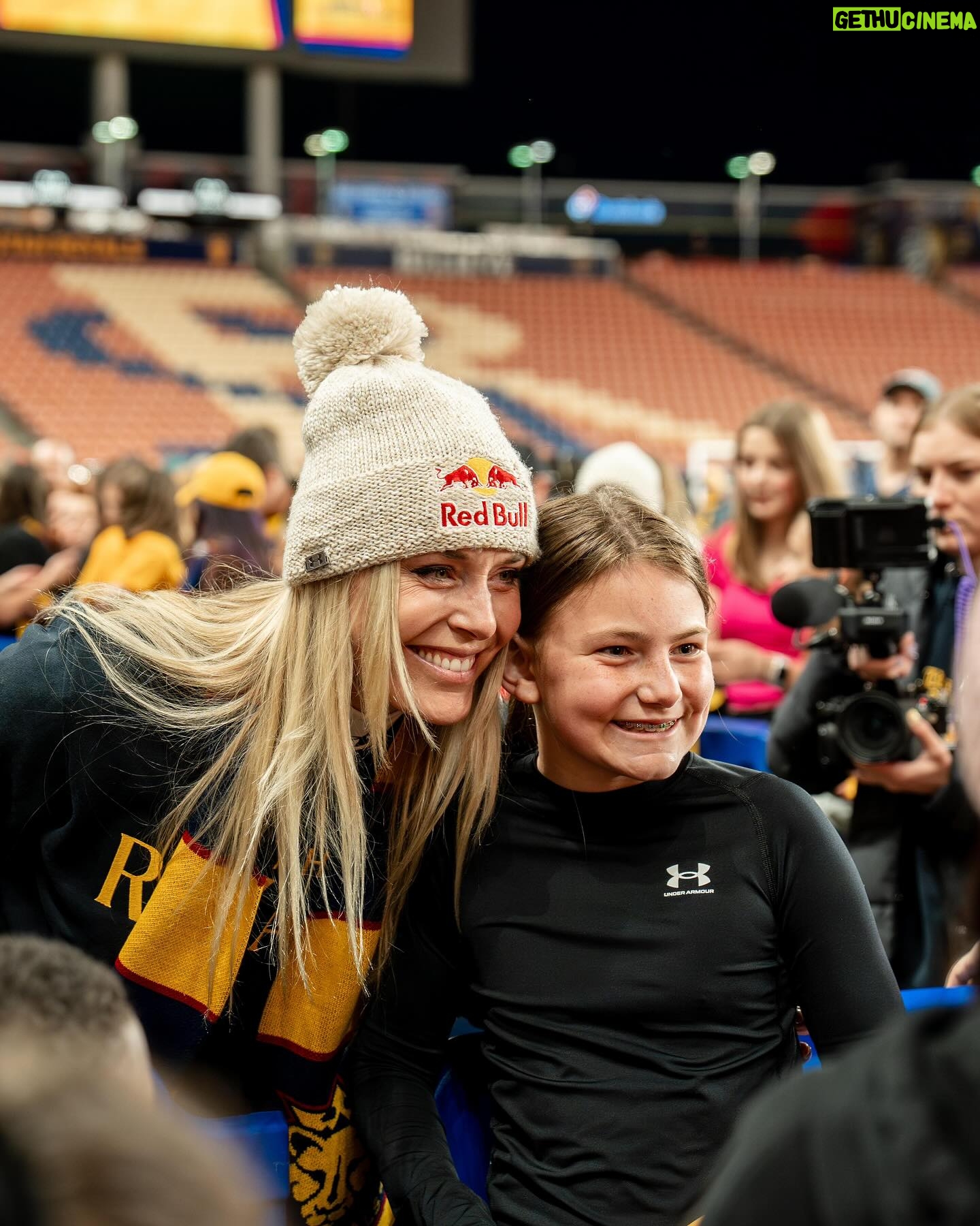 Lindsey Vonn Instagram - Women in sports is a movement, not a moment!! So proud of our team @utahroyalsfc and all of the women who are leading it. Itβs an honor to support you as an owner! But honestly, I like the term investor better, because I love investing in women and my biggest goal is to empower them and the next generation! π The path we are paving together will hopefully make the road easier for the ones who come after us. To be here with on opening day with our squad and to see their sheer determination and teamwork was so inspiring. We win or lose, together! Big thank you to the fans, the energy in the stadium was π₯!! It was also incredibly special having our @lindseyvonnfoundation scholarship recipients on the field together at half-time π and to announce our partnership. Together with the Royals, the Lindsey Vonn Foundation will be donating 25 tickets every home game to underserved girls in the community! πͺπ» Thank you to Ryan Smith, David Blitzer and everyone in ownership who brought me into this team and have ignited the community! ππ» Together we can empower so many people and I am super excited for what our future holds both on and off the pitch πβ½π₯ Letβs GO!