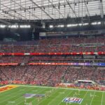 Lindsey Vonn Instagram – Super Bowl Recap- 
-What a game! Congrats to the @chiefs and @patrickmahomes on the OT victory! Bummed for the @49ers, and even though @christianmccaffrey set some new records (first player to get 75  rushing and 75  receiving yards in a SB) it unfortunately still wasn’t enough to get the W. 
-enjoyed the @nfl pre game interview with @staceydales, who is always 🎯 
-The half time show was A-mazing! @usher crushed it and loved all the bonus performances by @aliciakeys @hermusicofficial @ludacris etc. 
-It was great to see @shaq again. Haven’t seen him since the SB in NJ. 
-Saw Mr. Shanahan, who I met years ago when I moved to Colorado and watched him lead the @broncos to win the SB. Legend. And I’m a sucker for family stories. @christianmccaffrey ‘s family story is also incredible. 
-thx @commanders for hosting me ❤️
-And finally, I walked almost 14 miles in high heels. I think that’s a new personal record for me. 

Happy to be home now with my dogs icing my knees and putting some cream on all my blisters lol. Until next year @nfl ✌🏻