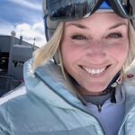 Lindsey Vonn Instagram – In my natural habitat! 🩵❄️⛷️ #downhill