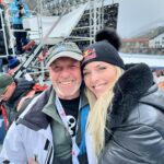 Lindsey Vonn Instagram - Came all the way to Austria to celebrate the retirement of 2 people who helped me so much in my career and my life; Robert Trenkwalder and Heinz Hämmerle. It was an emotional day but one I’ll never forget. A little bit of background on these two… Robi brought me to Redbull when I was 19 years old. He believed in me and gave me the support I needed to achieve everything I hoped for in ski racing. He was there for the highs but most importantly, the lows. Thank you Robi for all of the amazing years and incredible memories. Heinzi was my ski technician since 2009. Together we won 51 world cups and 3 Olympic medals. We call him “magic Heinzi” for a reason, he always had the magic to make my skis fast! If you ever heard someone cheering for me out of the starting gate, most likely you heard Heinzi. And if I was crying in the finish, most likely, Heinzi was crying too. I never met anyone that cared about what he did as much as him. He used as much emotion and hard work to make my skis as I did to win. Thank you for being the best teammate ever! I also have to say it was just great to be back with all of the World Cup athletes and coaches. It’s hard to not see people you’ve known for most of your life, but days like today, makes you really appreciate the great memories you had. 🥹 You guys are the best. See you all again soon I hope ❤️🙏🏻 Oh! And thanks Marco for letting me drink out of your WC globe! Never done that before! 🍺 cheers to a great season! @marcoodermatt
