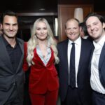 Lindsey Vonn Instagram – Congratulations on your new 🕶️ launch Rog! @rogerfederer 
It was a wonderful evening celebrating this new expansion of your brand with some great friends. Cheers 🥂 

@stefaniekeenan 📸