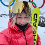 Lindsey Vonn Instagram - 🇨🇦🥇My first time to Whistler since I won the Olympics there in 2010!!! The fog was so thick I could barely find the trail… but I found it!!… It just looks a little different than I remember it… quite a lot less people and not nearly as much snow… but the rings are still there! Brought back a lot of memories… of my first time making the trip when I was 12 for the Whistler Cup with my Dad and of course the Olympics with my Mom and family. A lot of memories… and man, how time flies!
