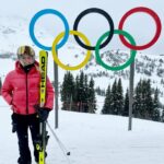 Lindsey Vonn Instagram - 🇨🇦🥇My first time to Whistler since I won the Olympics there in 2010!!! The fog was so thick I could barely find the trail… but I found it!!… It just looks a little different than I remember it… quite a lot less people and not nearly as much snow… but the rings are still there! Brought back a lot of memories… of my first time making the trip when I was 12 for the Whistler Cup with my Dad and of course the Olympics with my Mom and family. A lot of memories… and man, how time flies!