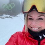 Lindsey Vonn Instagram - 🇨🇦🥇My first time to Whistler since I won the Olympics there in 2010!!! The fog was so thick I could barely find the trail… but I found it!!… It just looks a little different than I remember it… quite a lot less people and not nearly as much snow… but the rings are still there! Brought back a lot of memories… of my first time making the trip when I was 12 for the Whistler Cup with my Dad and of course the Olympics with my Mom and family. A lot of memories… and man, how time flies!
