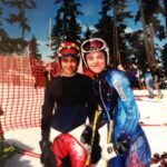 Lindsey Vonn Instagram - 🇨🇦🥇My first time to Whistler since I won the Olympics there in 2010!!! The fog was so thick I could barely find the trail… but I found it!!… It just looks a little different than I remember it… quite a lot less people and not nearly as much snow… but the rings are still there! Brought back a lot of memories… of my first time making the trip when I was 12 for the Whistler Cup with my Dad and of course the Olympics with my Mom and family. A lot of memories… and man, how time flies!